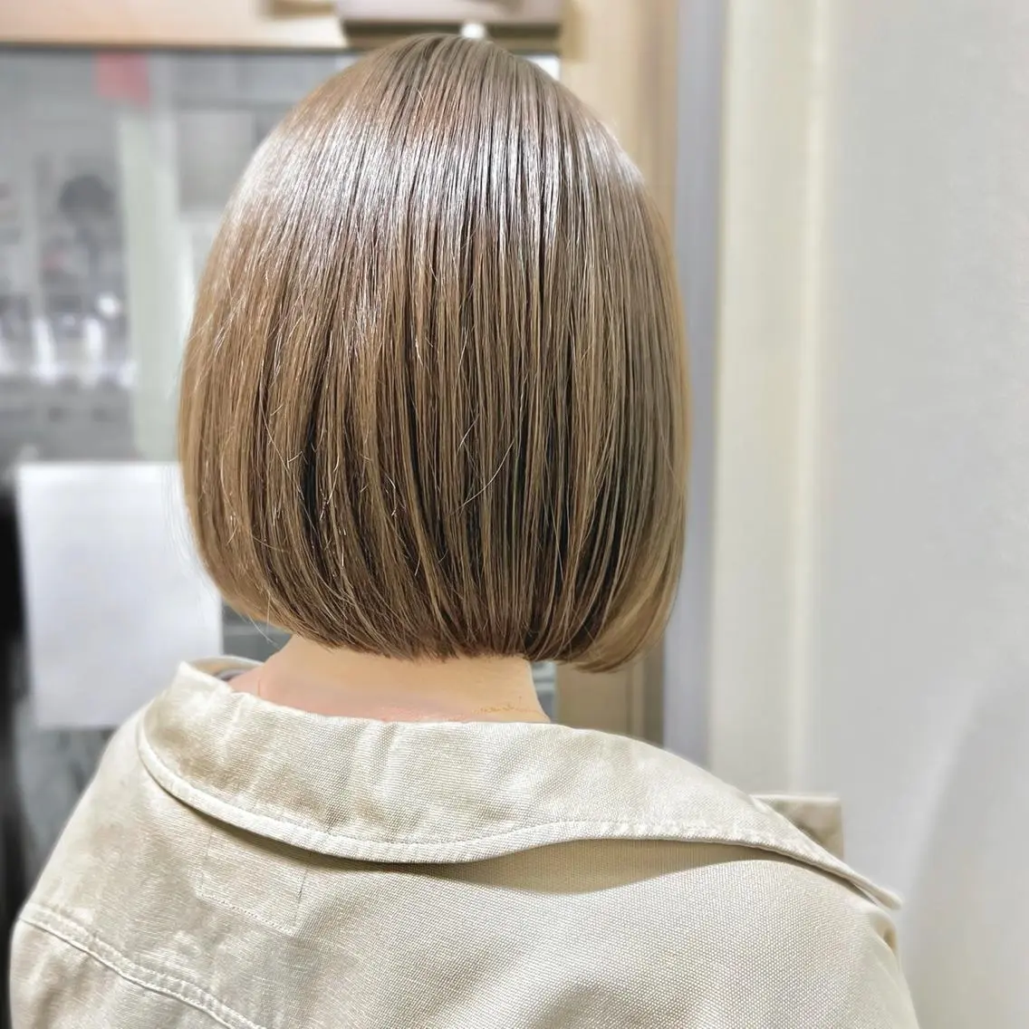 ミディアム カラー パーマ カット ヘアカラー 縮毛矯正 トリートメント 似合わせ×扱いやすさ 特化/澁谷礼一のヘアスタイル