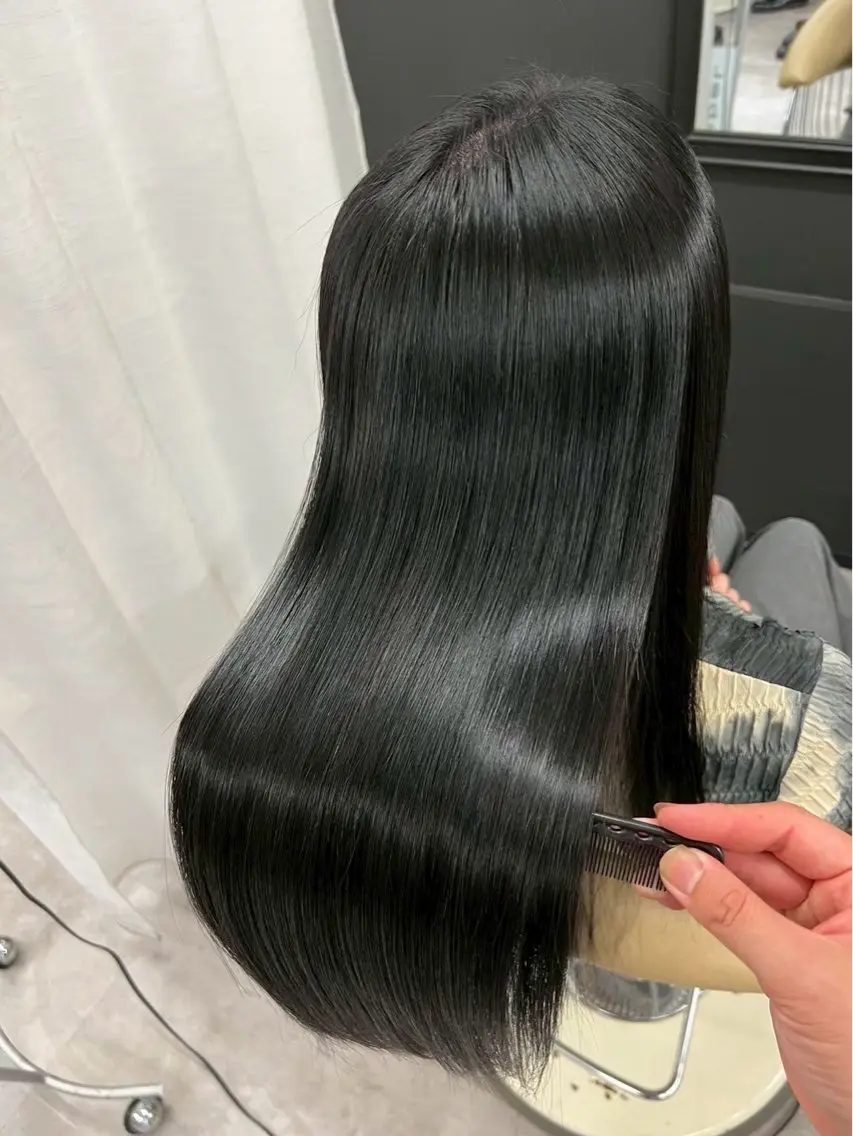 ブリーチ無し/ワンカラー+マイフォーストリートメント✨の写真