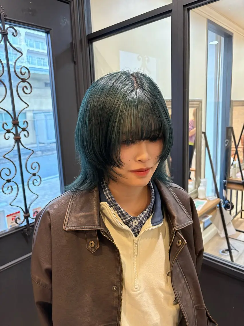 ✂️カット✂️➕ダブルカラー🍒🌥️の写真