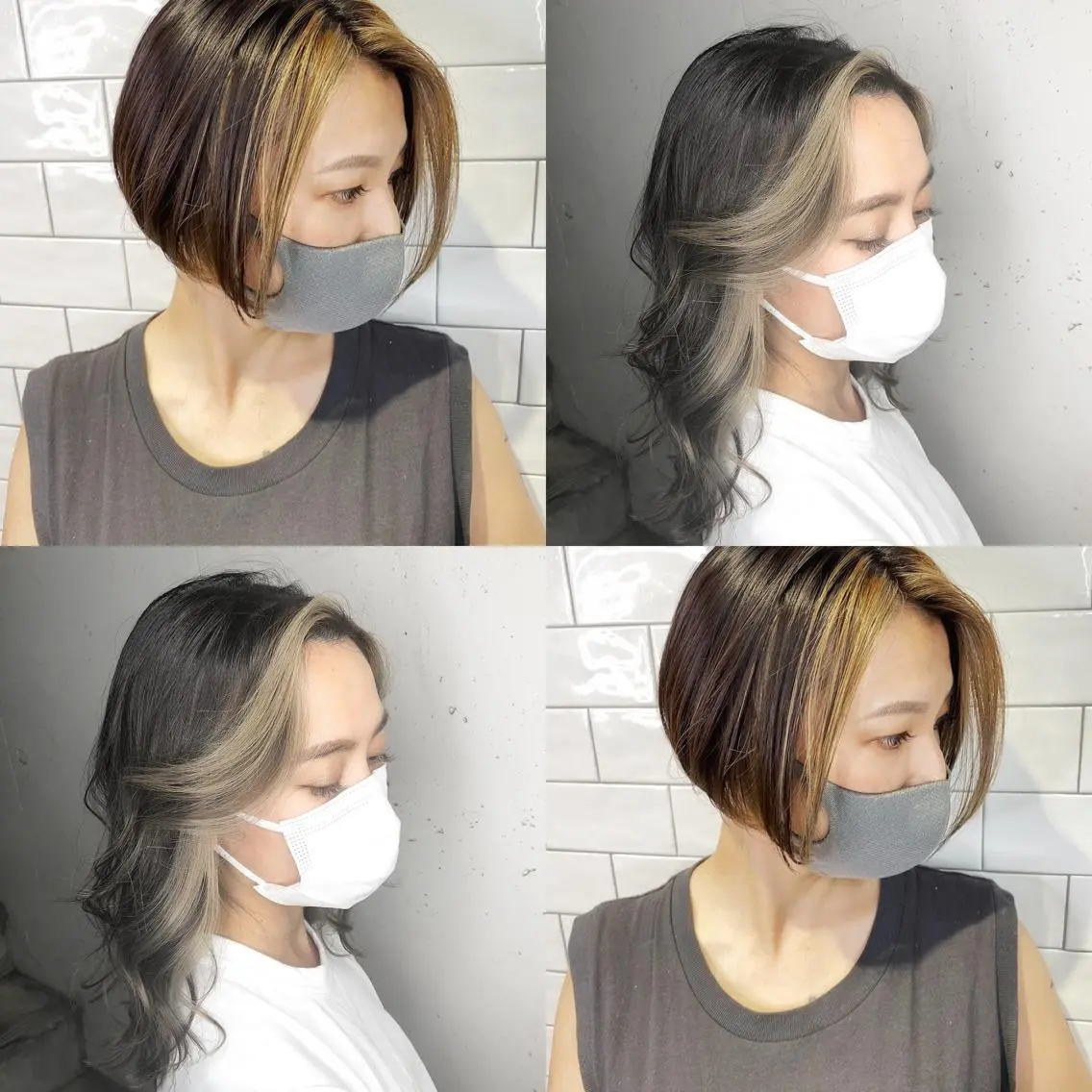 カラー 原山 直人のヘアスタイル