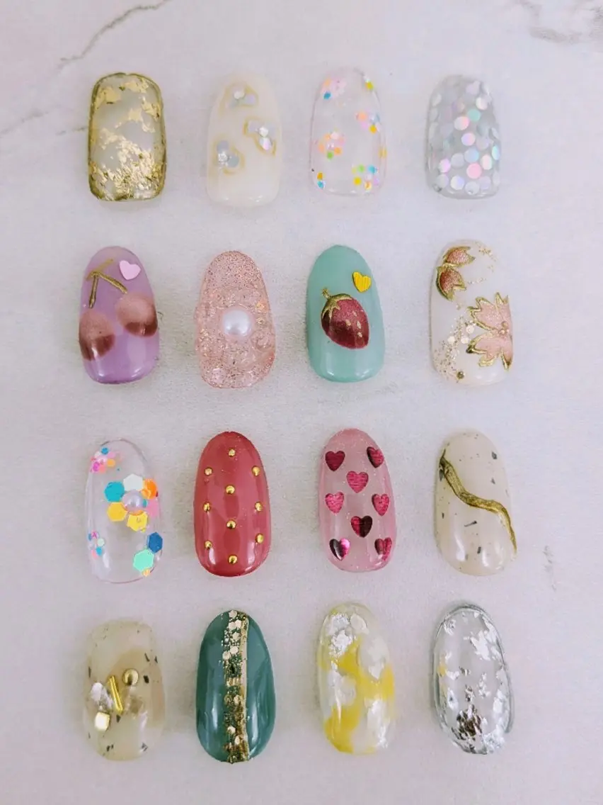 ネイル nail salon elm. まゆこのネイルデザイン