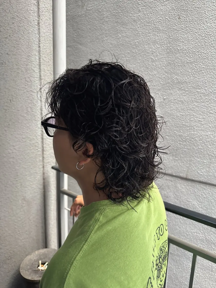 ロング パーマ 水相 智貴のヘアスタイル