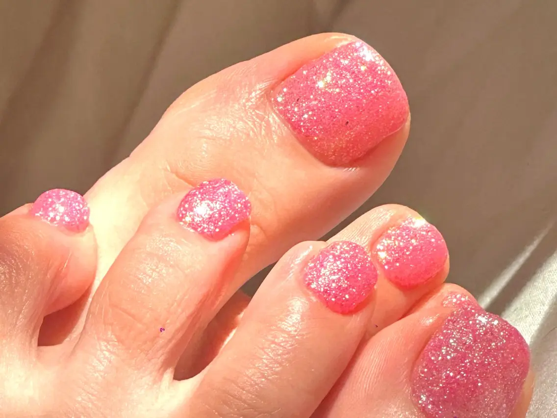 【夏に向けてお爪を綺麗に✨】フットシェラック☆ワンカラー✨の写真