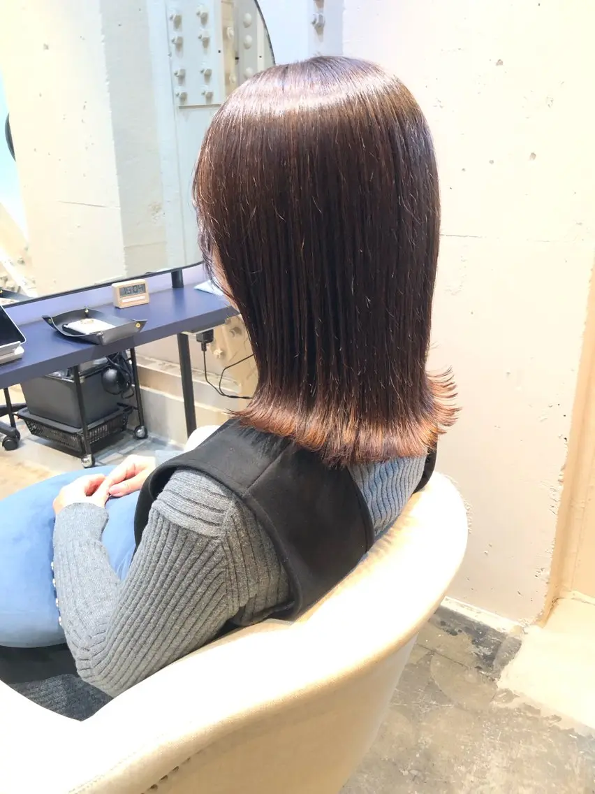 【船橋ミニモ学割】ヘアカラー＋ハイダメージケア【link】2ステップトリートメント¥6600の写真