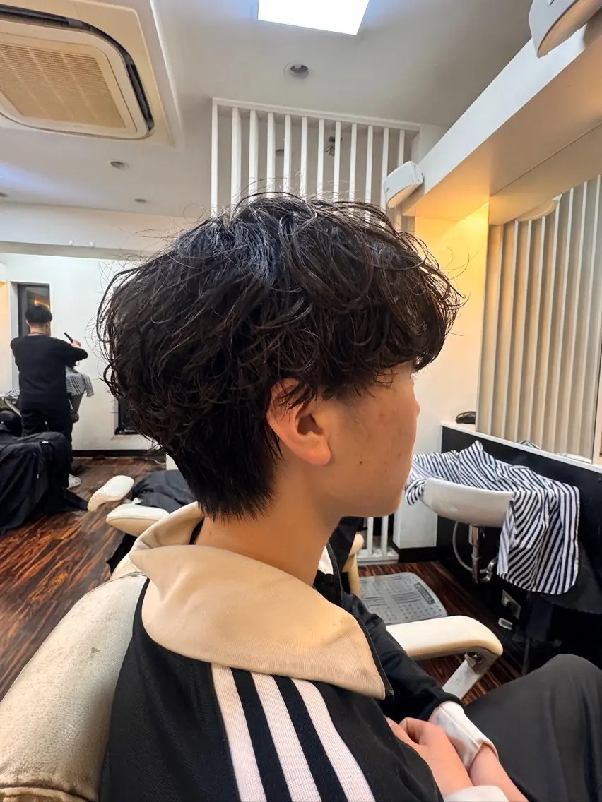 パーマ 鈴木　聖 【メンズ専門👨】のヘアスタイル