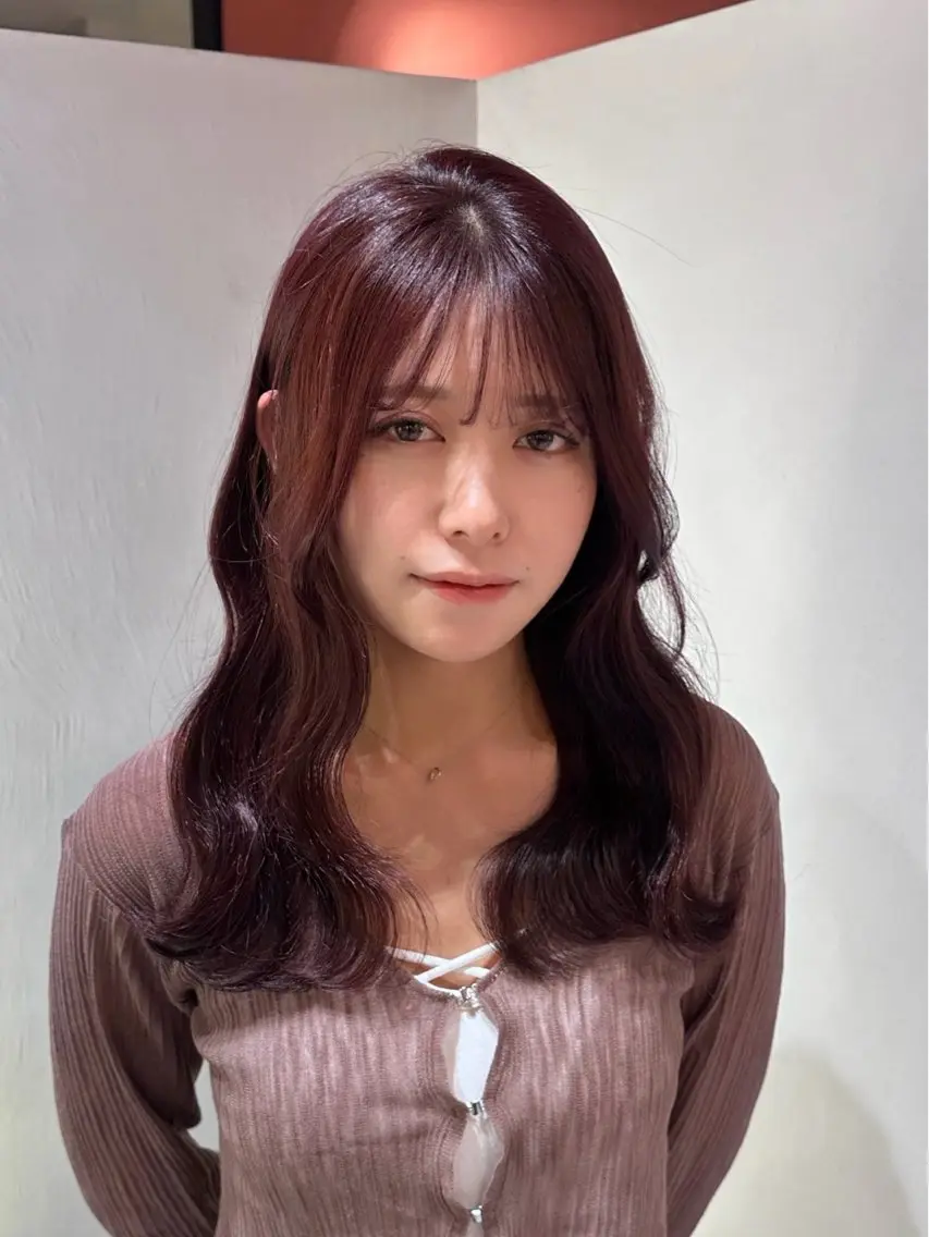 カラー ヘアカラー 竹内 琳子のヘアスタイル