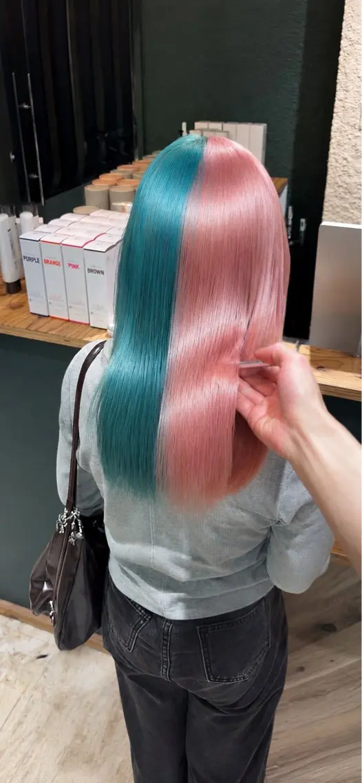 カラー 💖艶ハイトーン髪質 改善💖ケンシンのヘアスタイル