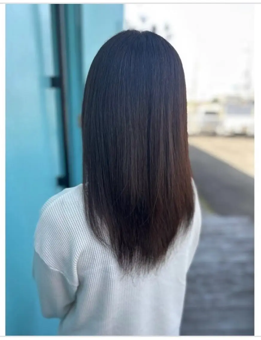 《ヘナカラー》全体染め(S) シャンプー、ドライ付き※ブローではありません。の写真