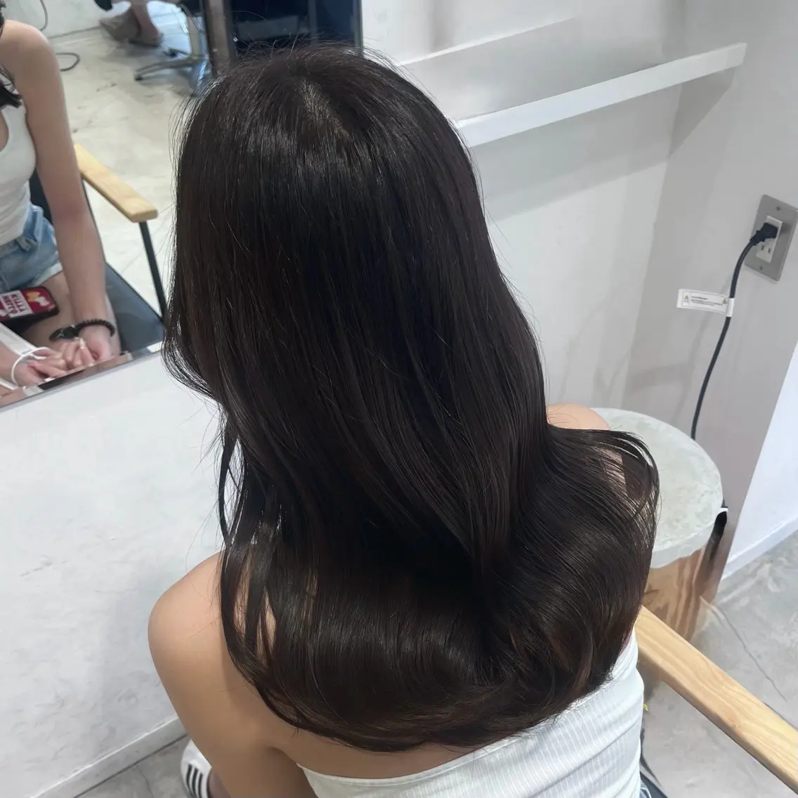 セミロング ヘアカラー Moe .⋆𝜗𝜚のヘアスタイル