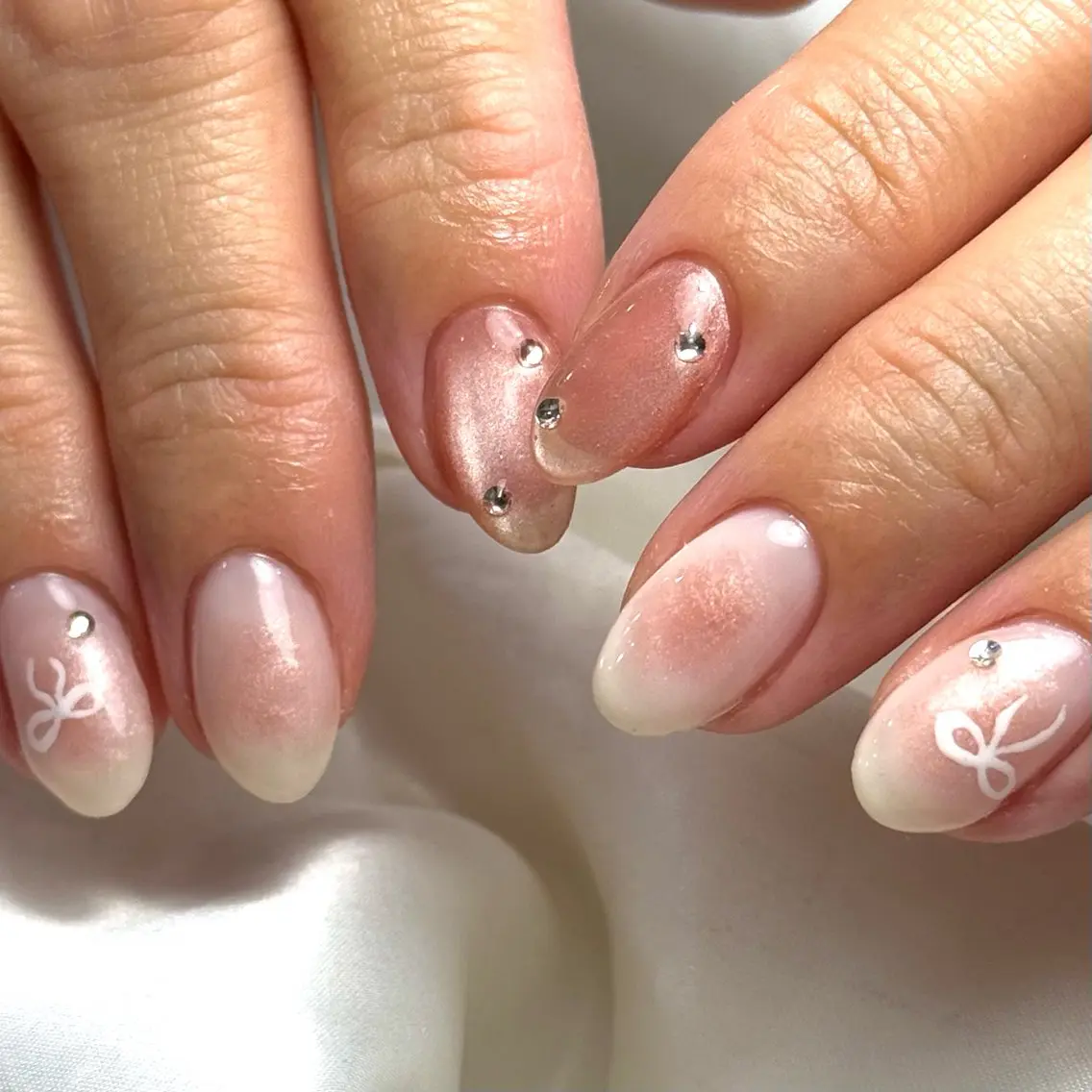 ネイル マグネットネイル Ray nail natsu🎀のネイルデザイン