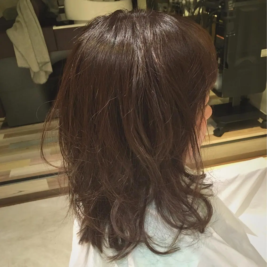 ミディアム 松村 崇弘のヘアスタイル