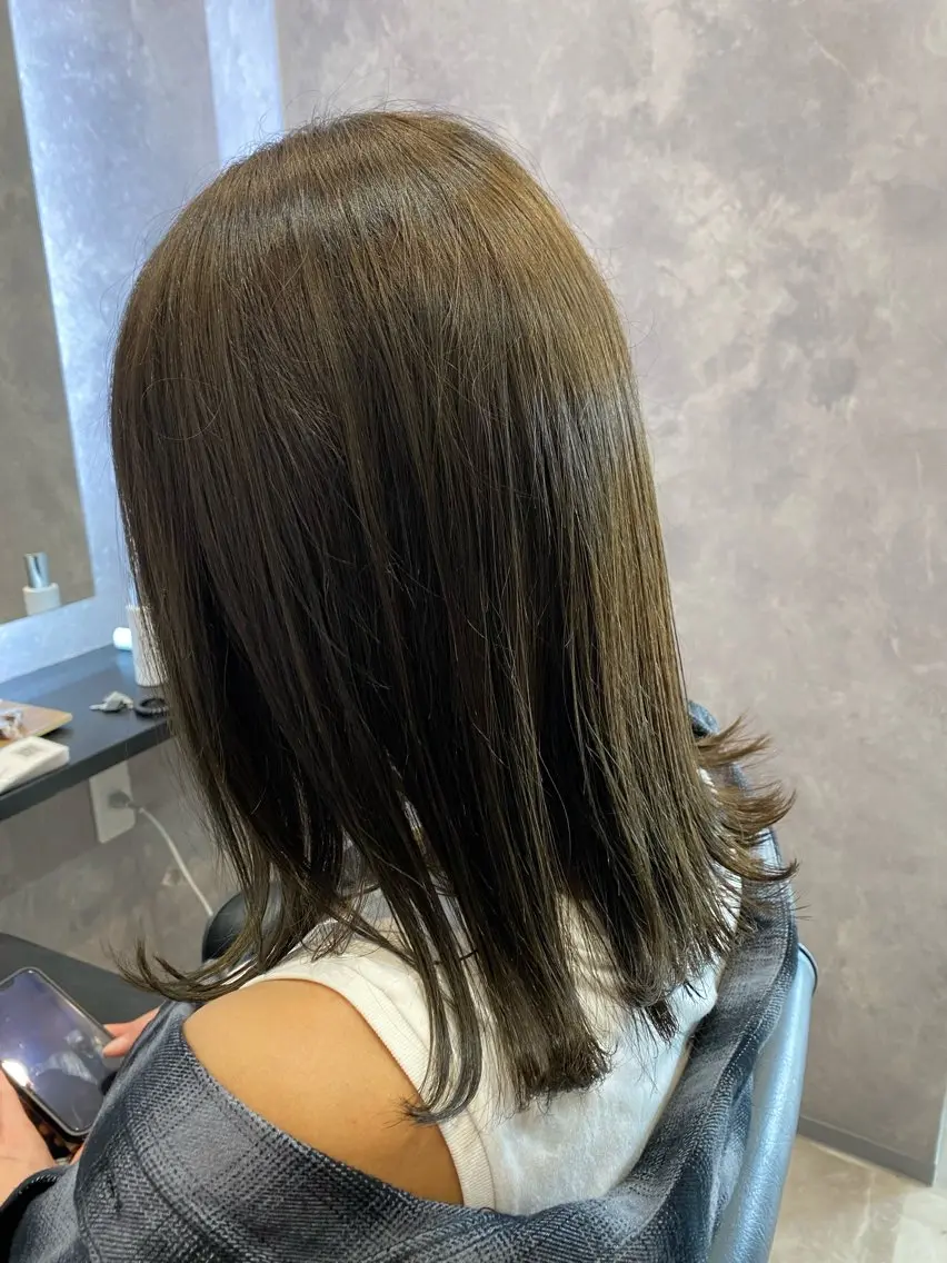 ミディアム いまい ひまりのヘアスタイル