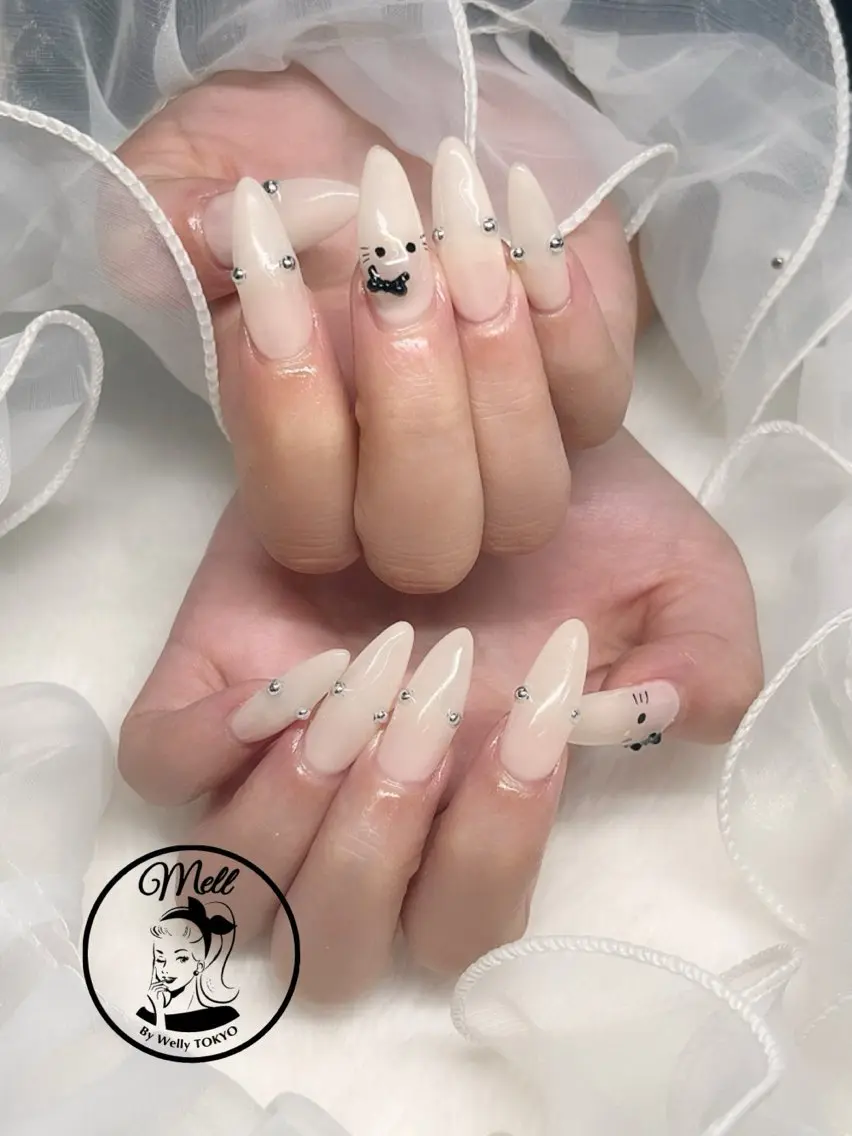 ネイル ハンドネイル AYU💅ワンホン& 推し活ネイル💕のネイルデザイン