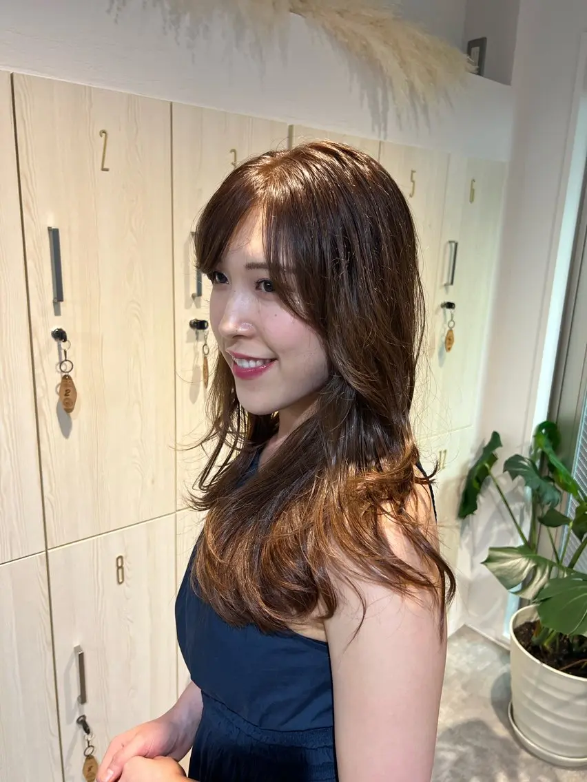 ロング Miku 🇺🇸のヘアスタイル