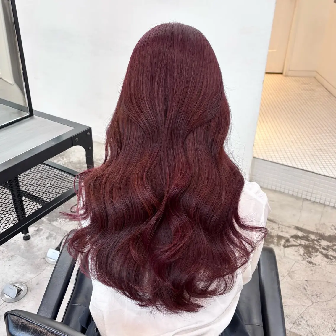セミロング カラー ヘアアレンジ ヘアカラー トリートメント ヘアセット 🎀モテ暖色× エクステ🎀あかりのヘアスタイル