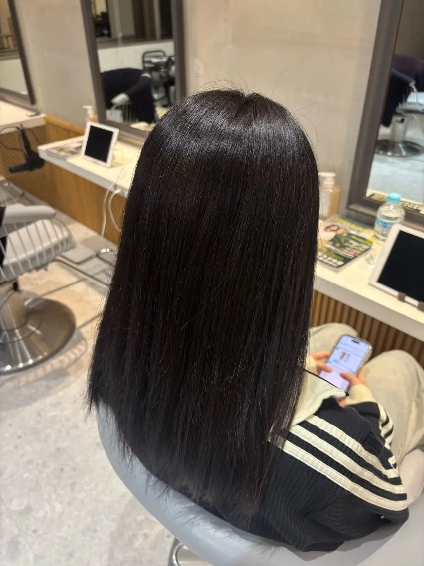 ミディアム カラー 🎀リオ🎀 /似合わせボブカットのヘアスタイル