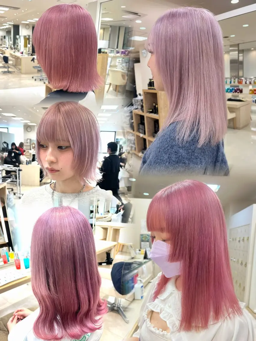 カラー 暖色/ブリーチカラー 🎀 M i k uのヘアスタイル