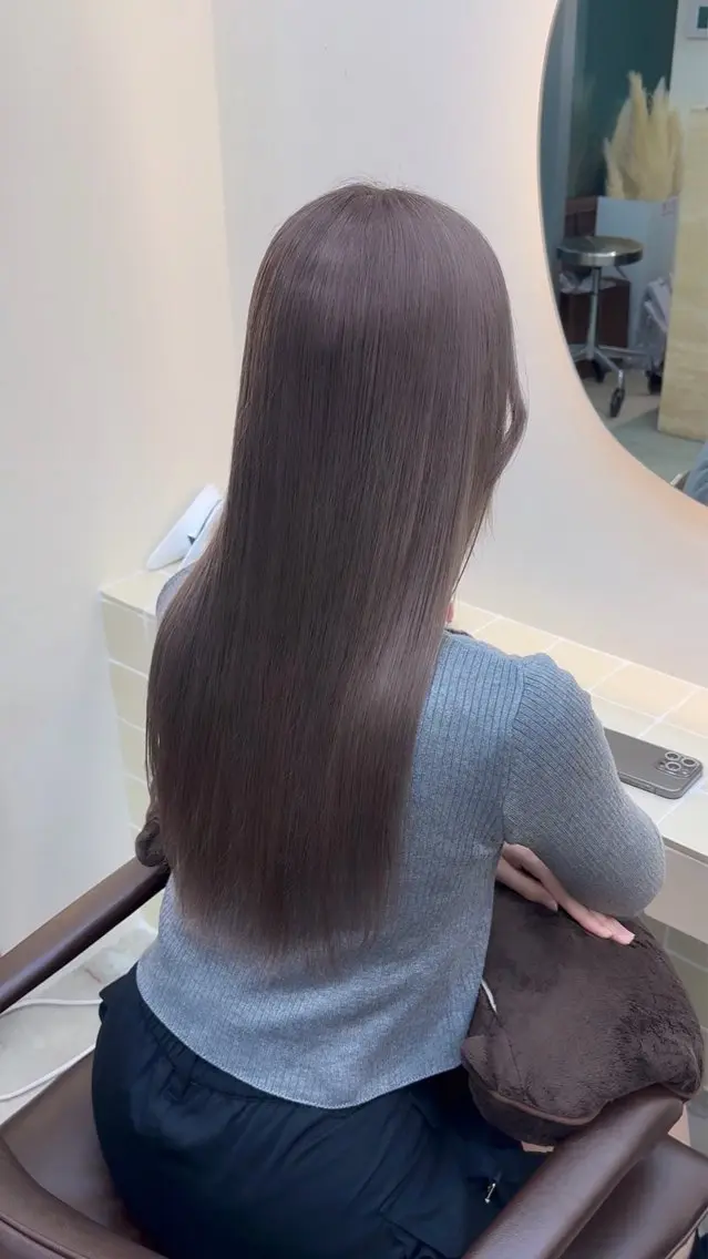 ロング カラー 新宿 似合わせカラー HINAのヘアスタイル