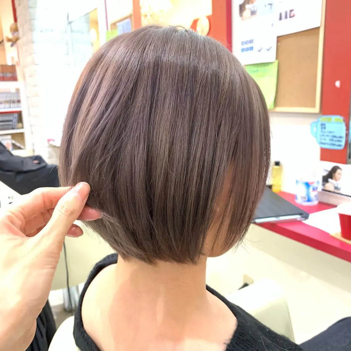 ショート カラー 櫻井 なんなのヘアスタイル