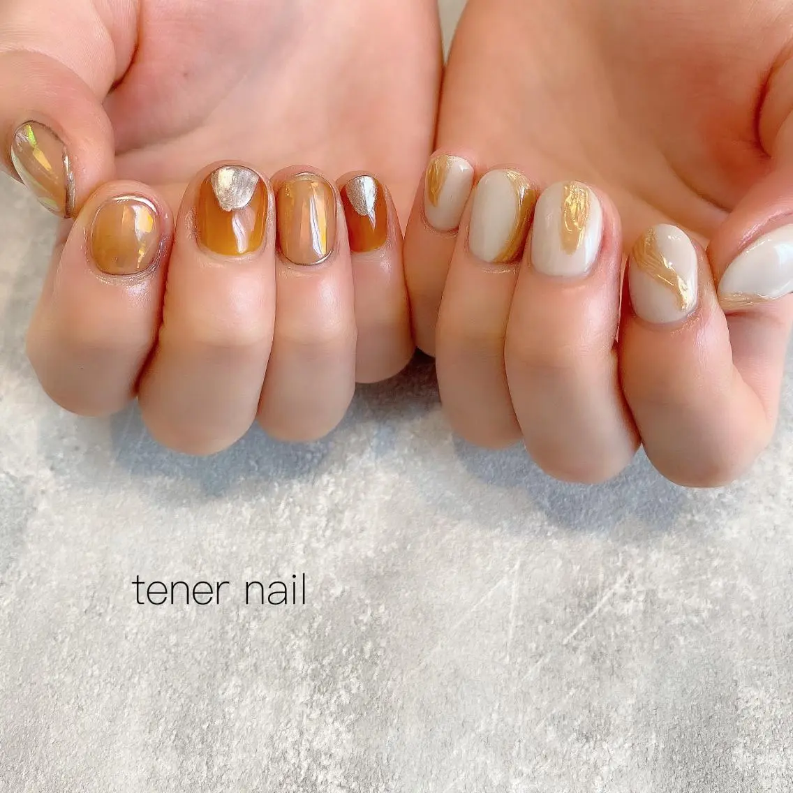 ネイル ニュアンスネイル テネルネイル tener nailのネイルデザイン