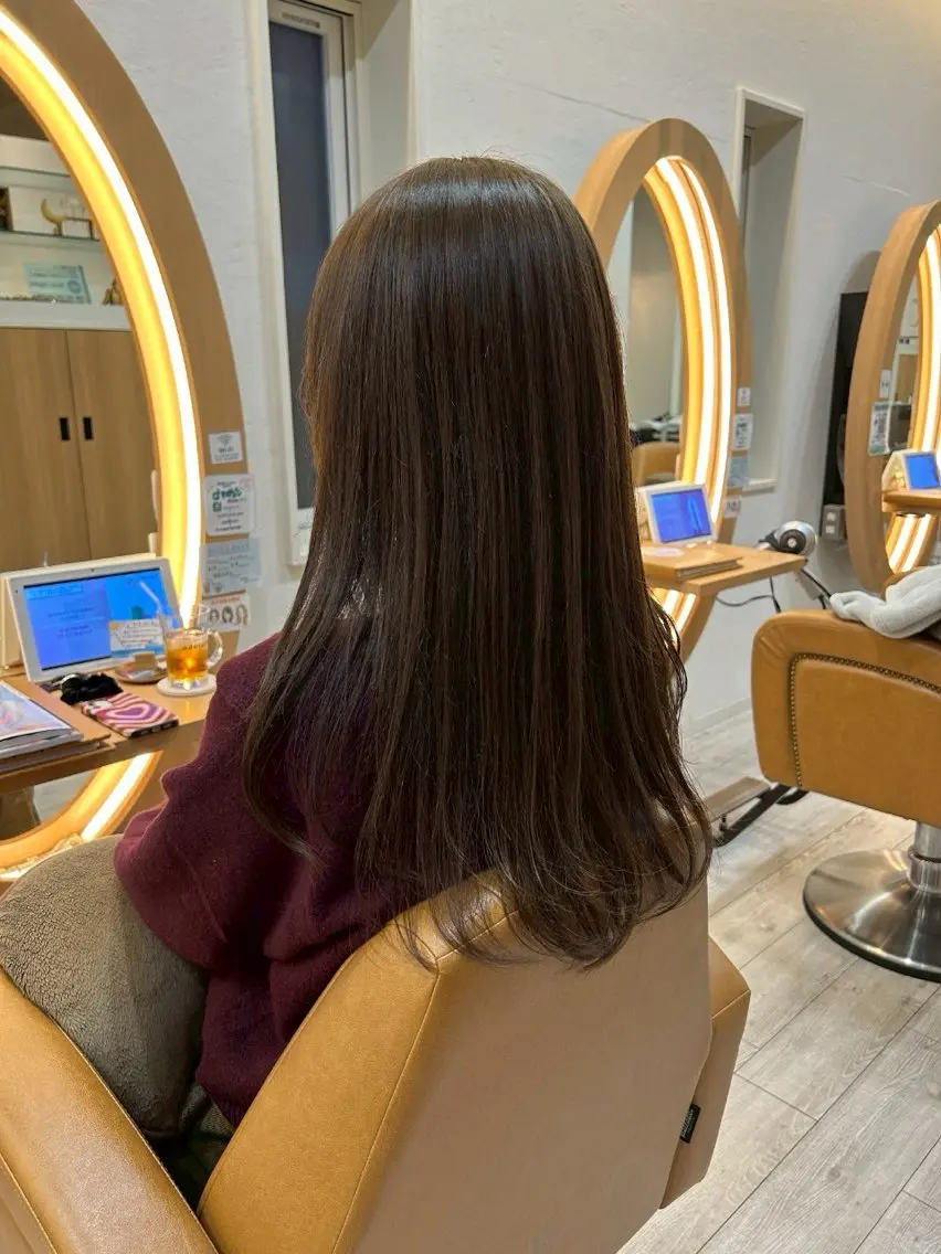 ロング 高橋 ひなののヘアスタイル