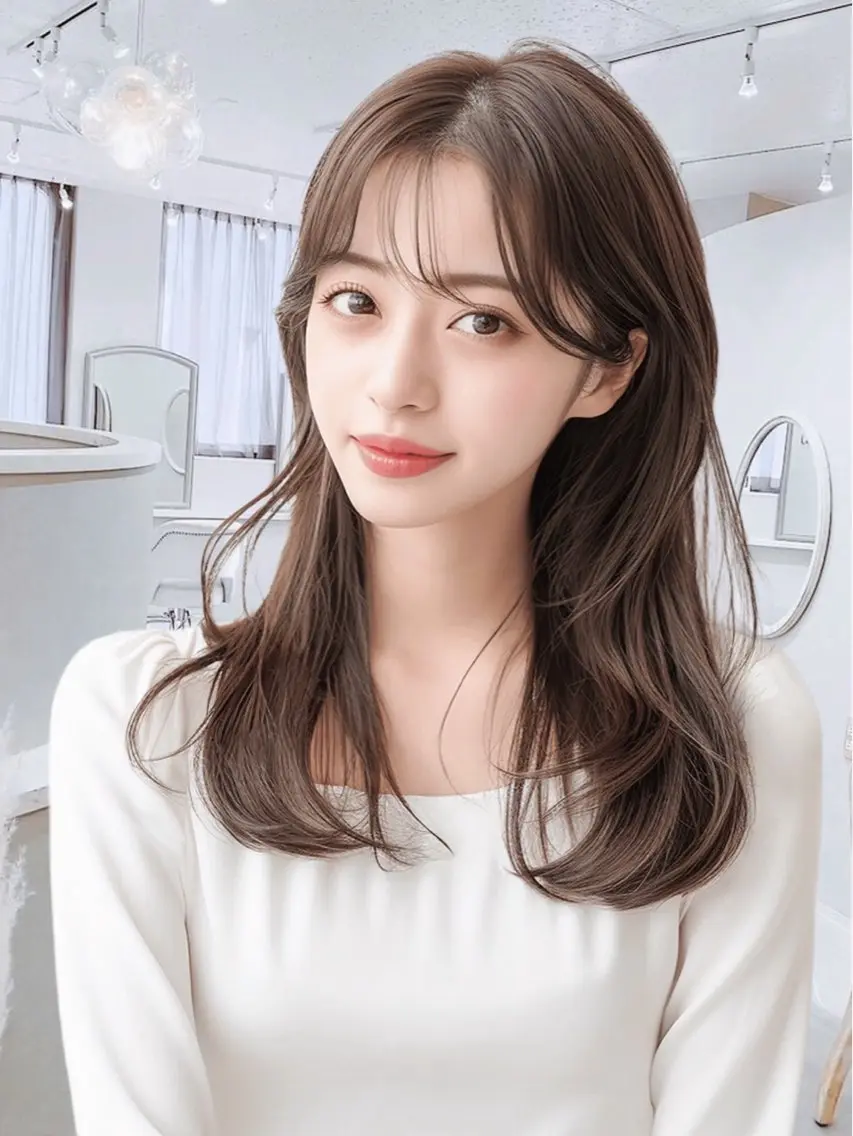 ミディアム カット color coutureのヘアスタイル