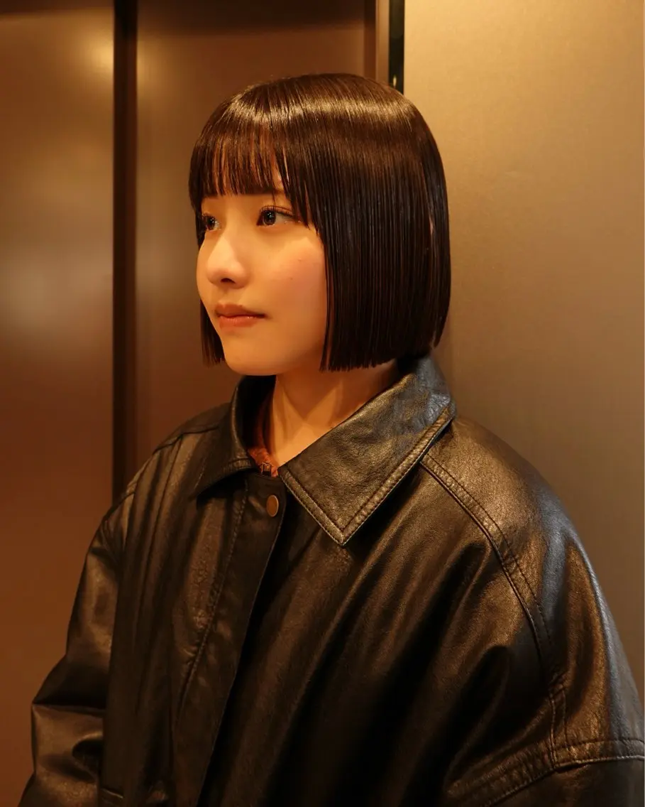 ミディアム 川田大輝 ナチュラルモードのヘアスタイル