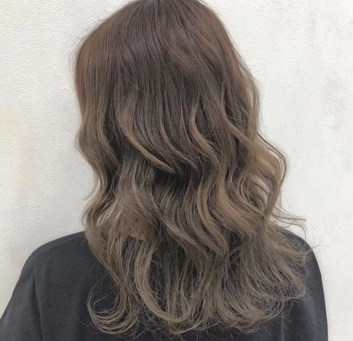 ロング カラー 縮毛矯正/ワンカラー モデル募集🫧羽夏のヘアスタイル
