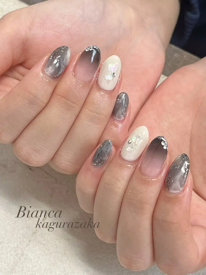 ネイル BIANCA市ヶ谷店 TSUMITAのネイルデザイン