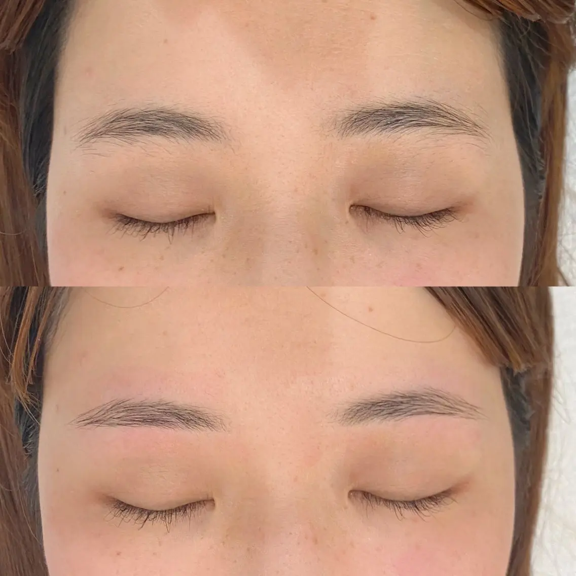 アイブロウ ワックス脱毛 眉カット PROGRESS あかり❤️‍🔥のマツエク・マツパデザイン