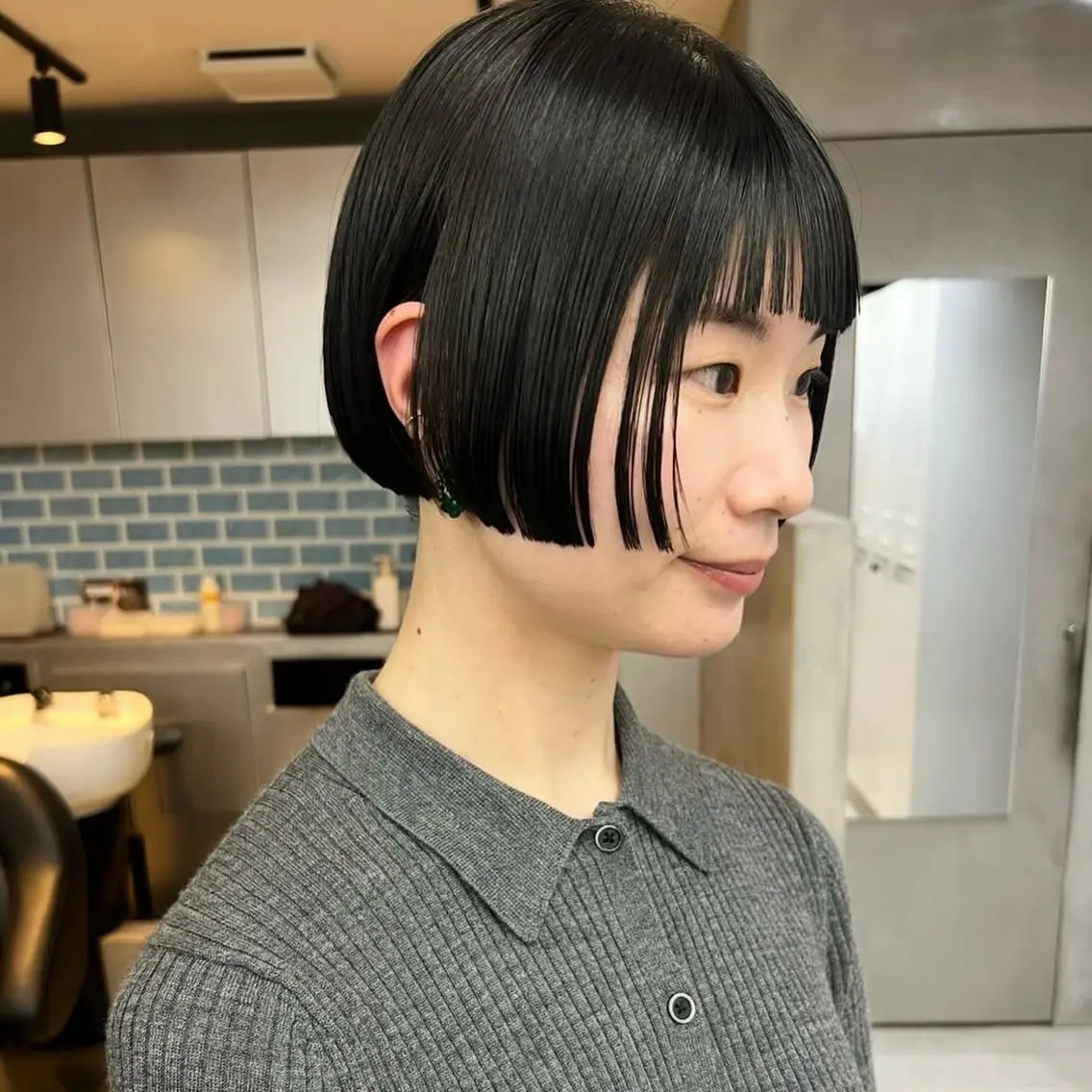 ショート カラー カット ヘアカラー おぐらみゆう 🍎ボブ/ショートのヘアスタイル