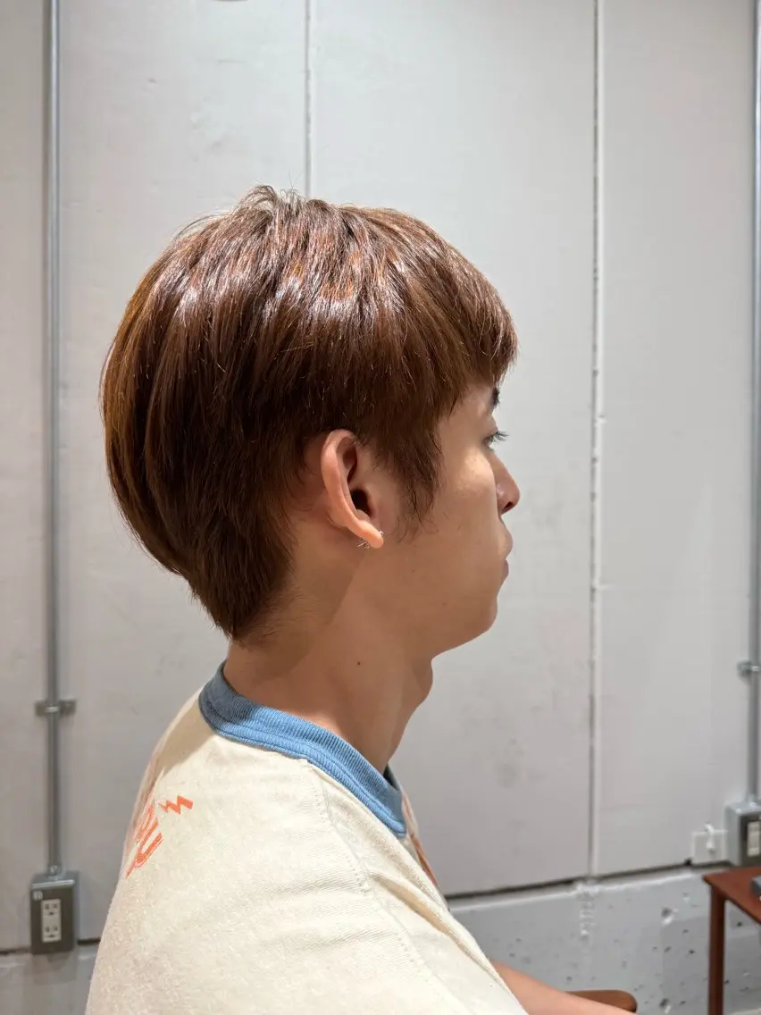 ショート カラー メンズ 平松 和泉のヘアスタイル