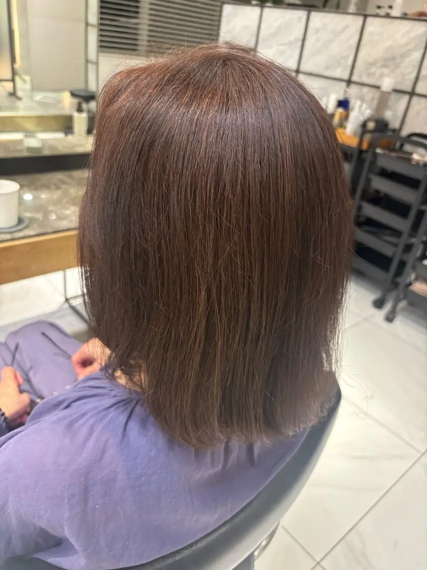 ミディアム カラー ヘアカラー NANAMI 【横浜駅】のヘアスタイル