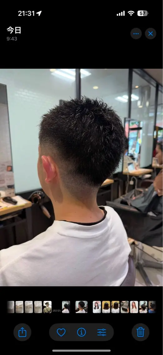 ショート カット 💥メンズパーマ特化 💥店長TERUKIのヘアスタイル