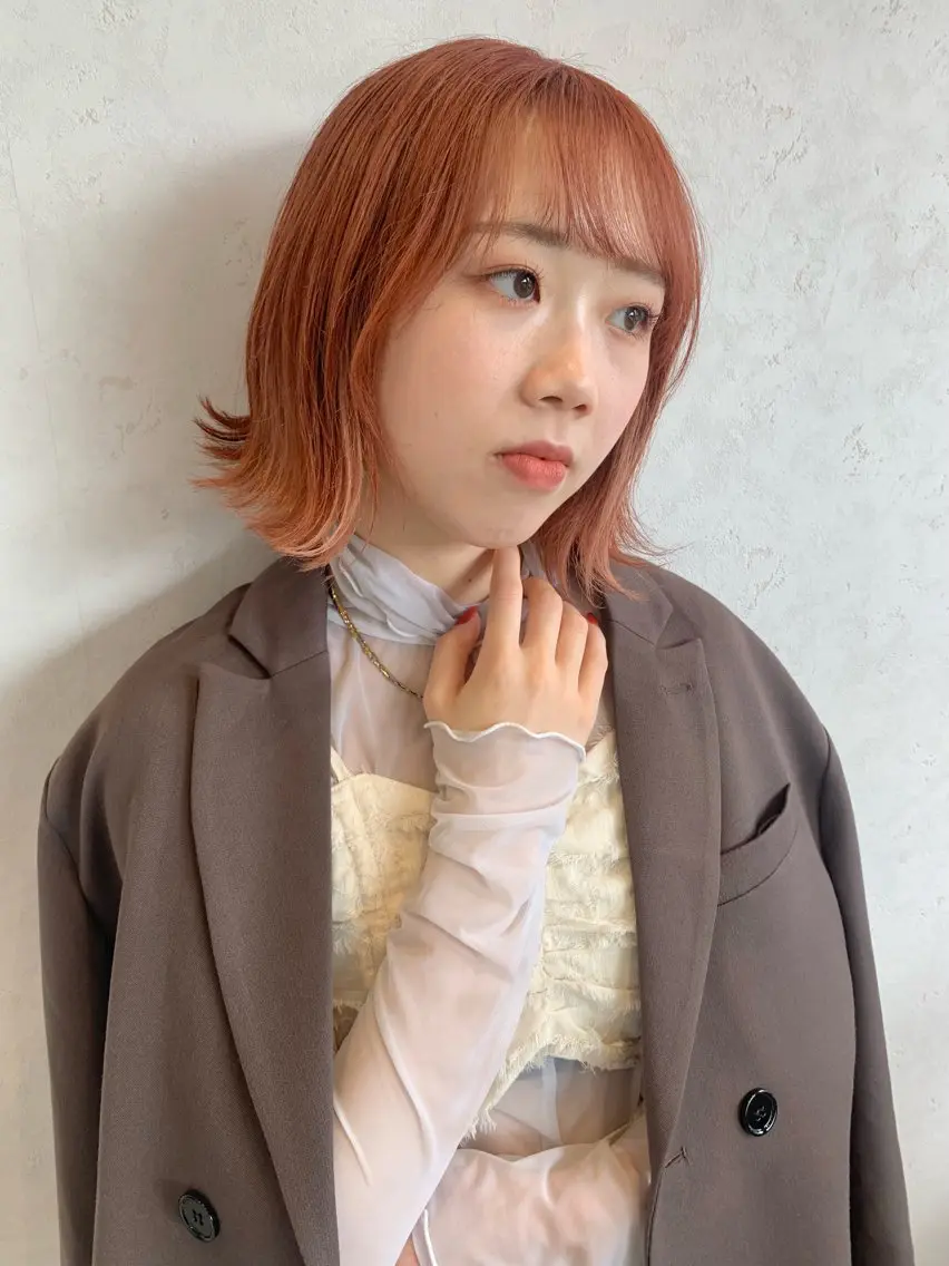 ショート ヘアセット ayumi🌈 インナーカラー🌈のヘアスタイル