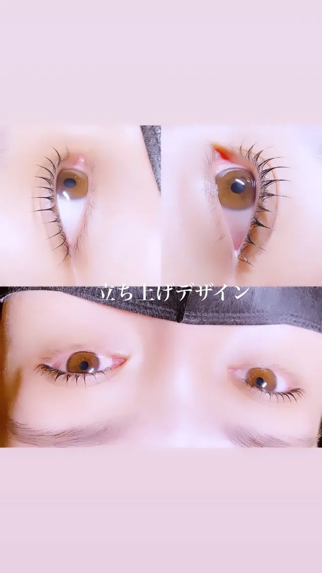 マツエク・マツパ 一重×まつ毛パーマ ロニセラ アイラッシュのマツエク・マツパデザイン