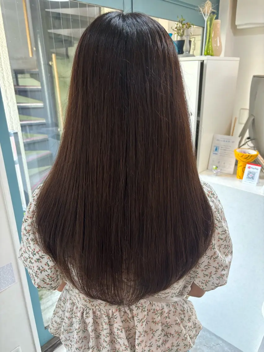 ロング レイヤーカット monifa sogaのヘアスタイル