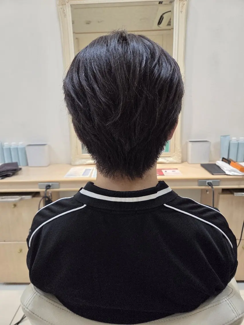 ショート カット メンズパーマ/カラー /カット/樋口捷✂️のヘアスタイル