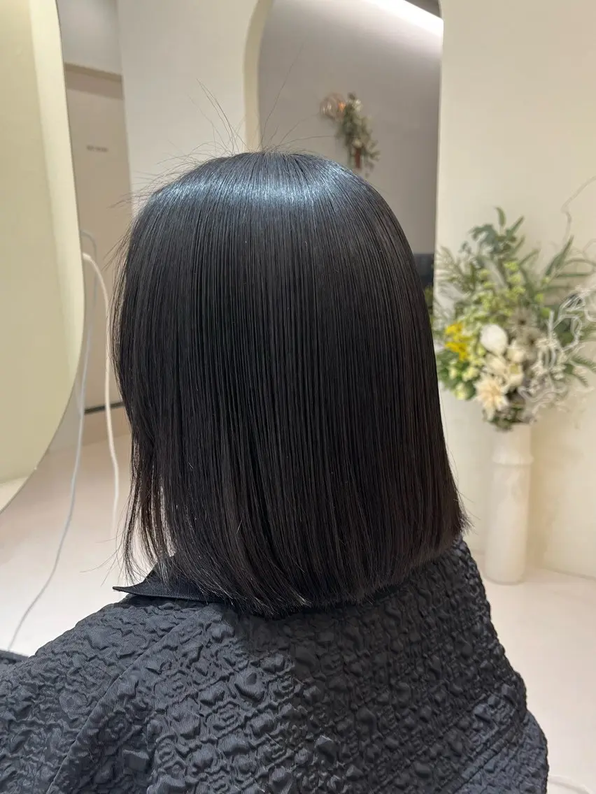 ミディアム 💙村岡 春陽💙のヘアスタイル