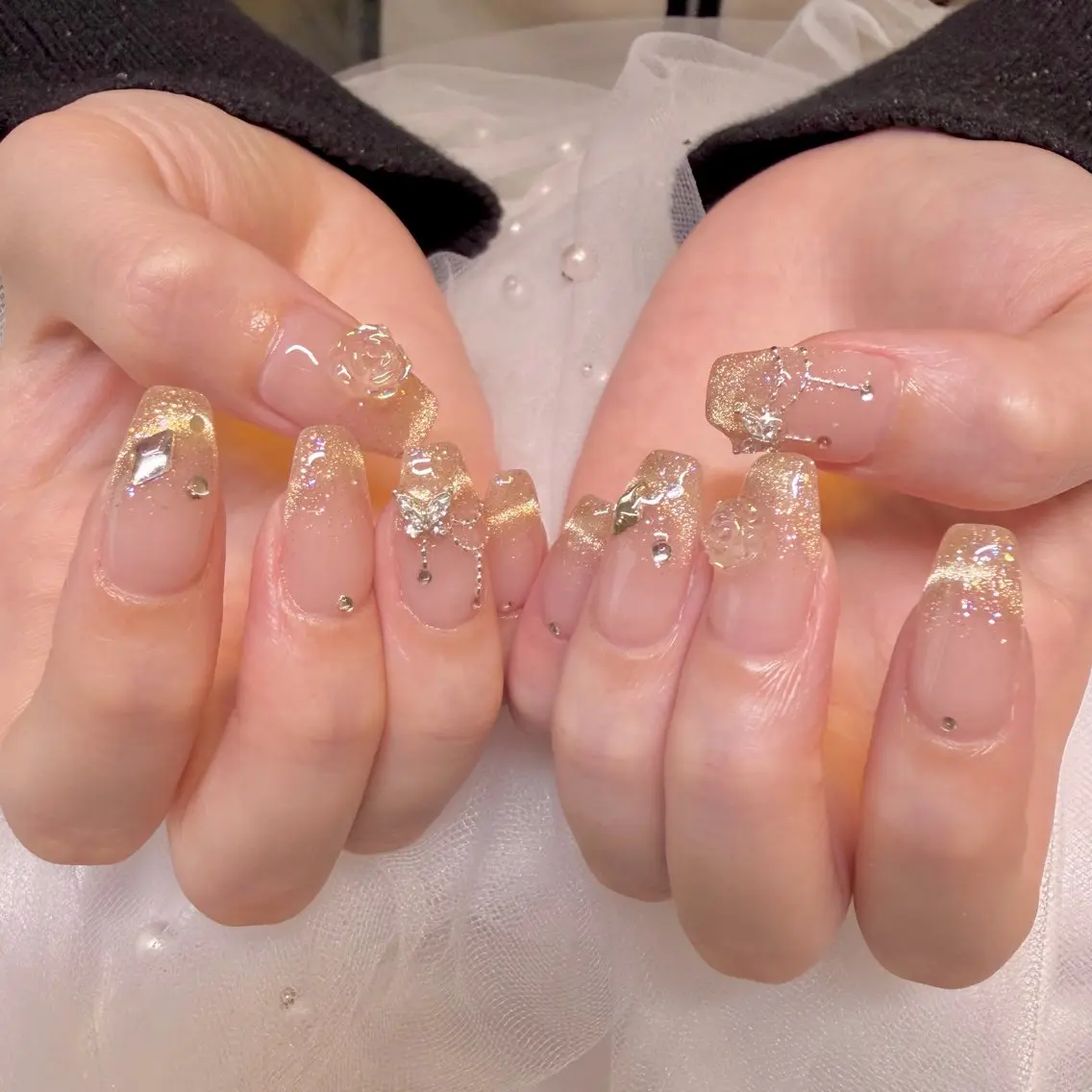 ネイル ワンホンネイル nail salon e'mu💐のネイルデザイン