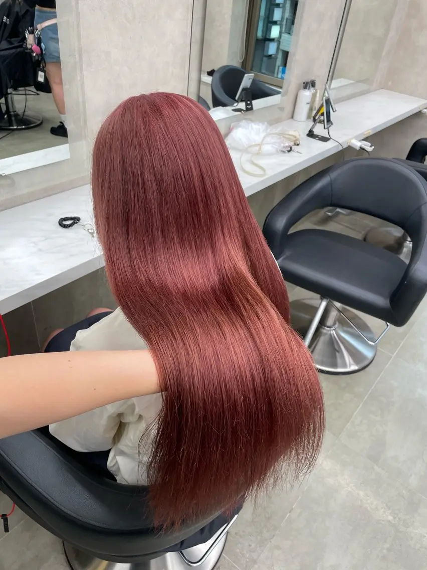 ロング カラー ヘアアレンジ ヘアカラー トリートメント ヘアセット 💗横浜美容室 💗HARUNAのヘアスタイル