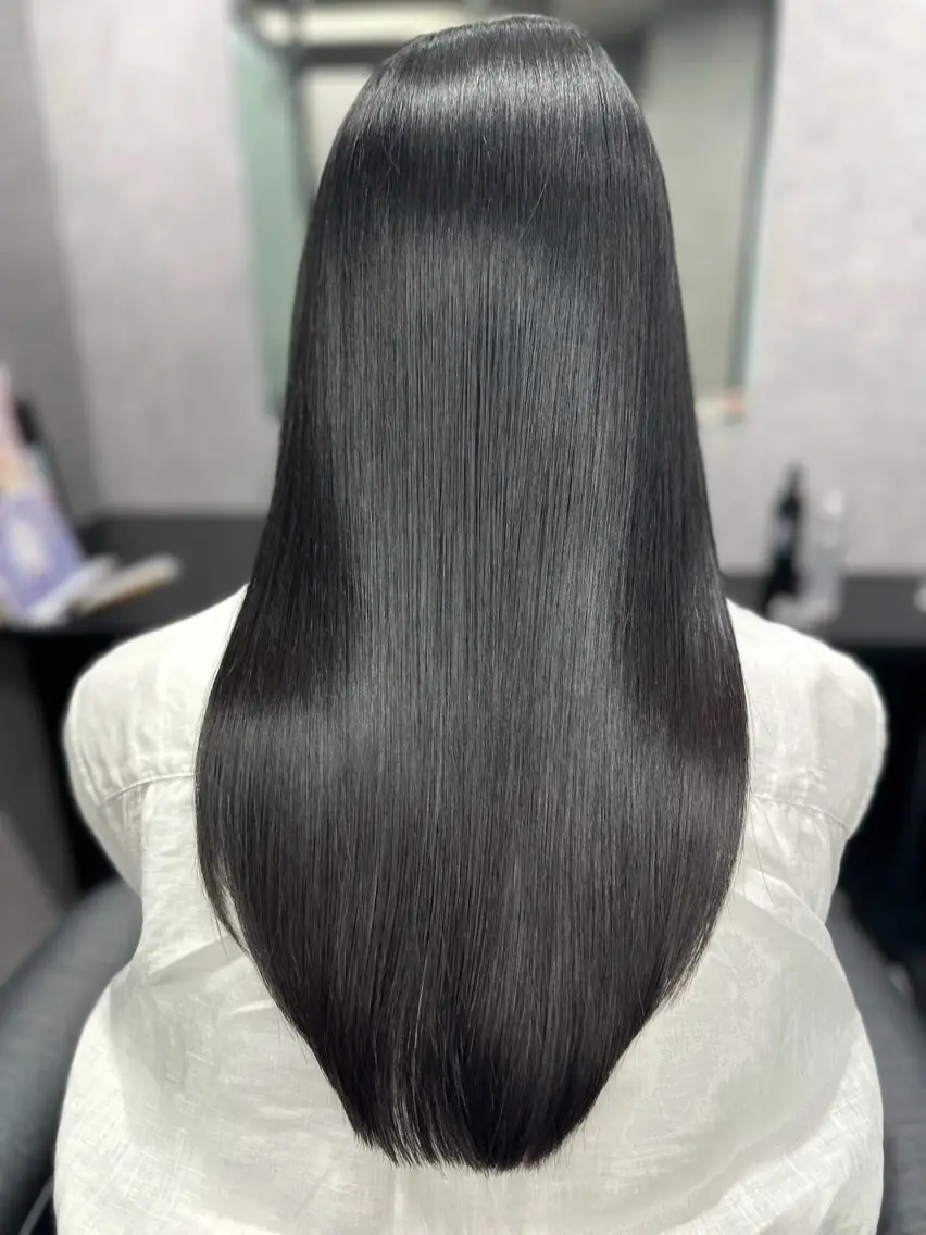 ロング 髪質改善 トリートメント カット トリートメント 岩崎 恵実のヘアスタイル