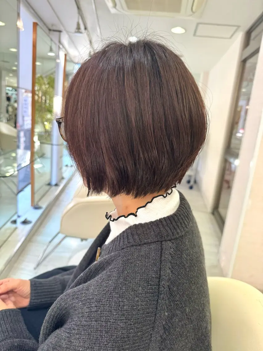 ショート カラー ショートボブ ボブ ショートヘア 大宮CENTRAL 店長西川凌史のヘアスタイル