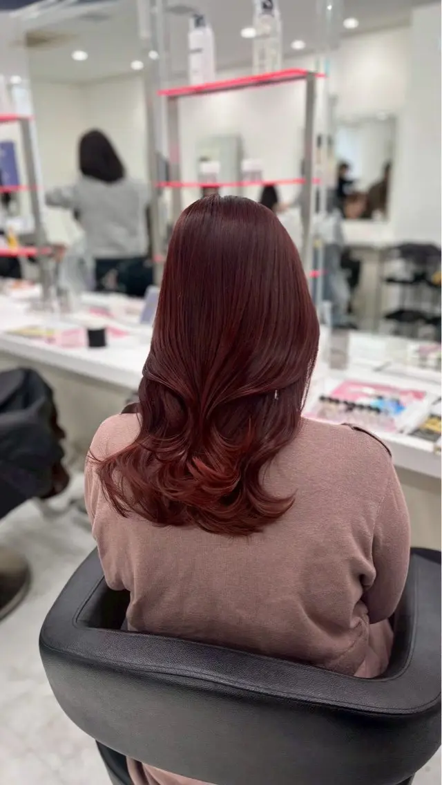 ロング カラー ヘアカラー トリートメント 🫧暖色カラー🫧/ Masaruのヘアスタイル