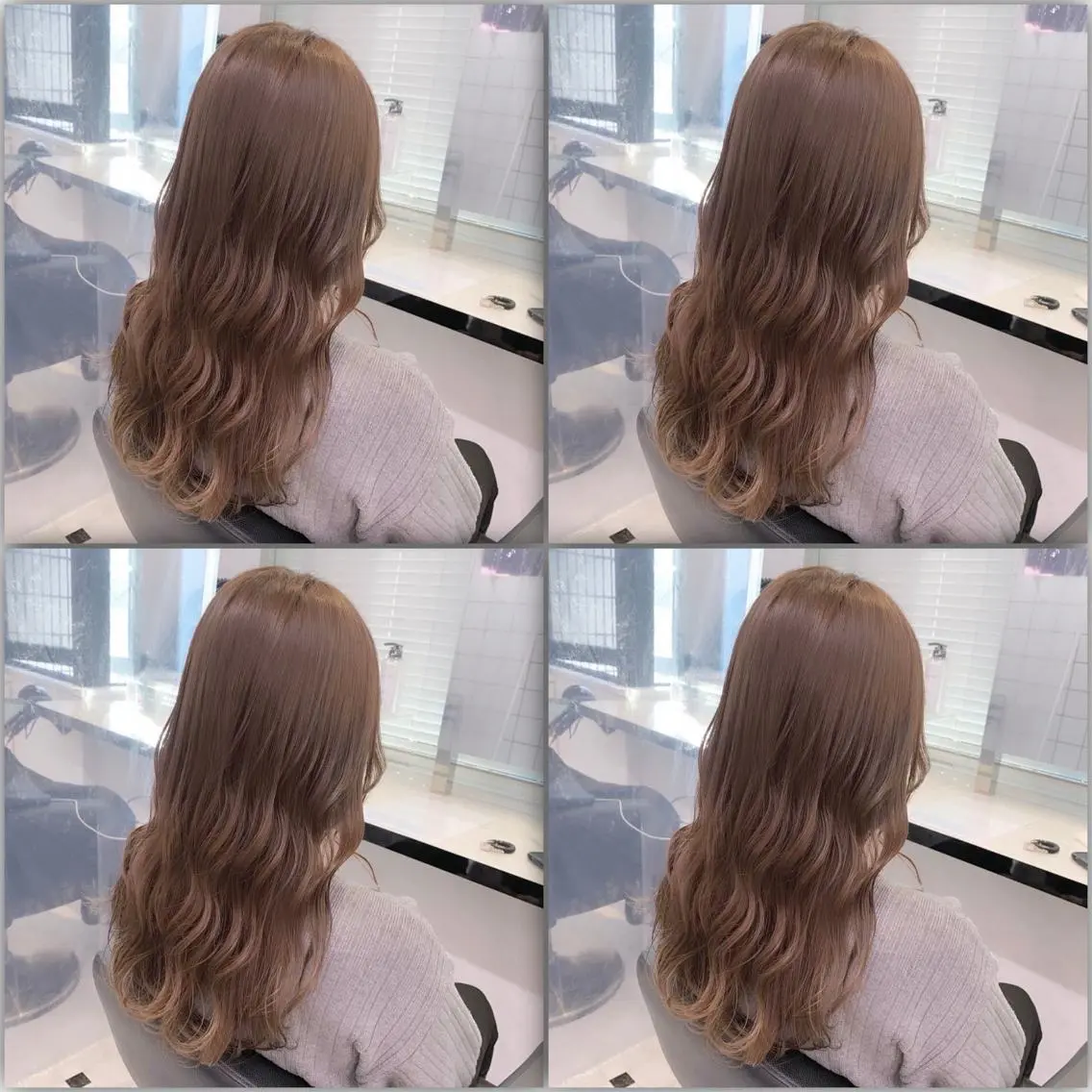 ロング カラー レイヤーダブルカラー KYONのヘアスタイル