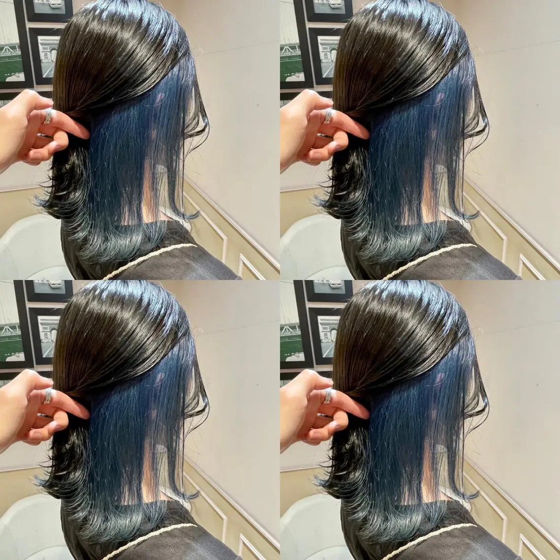 ミディアム カラー 店長✨髪質改善✖️ 透明感カラー／純大のヘアスタイル