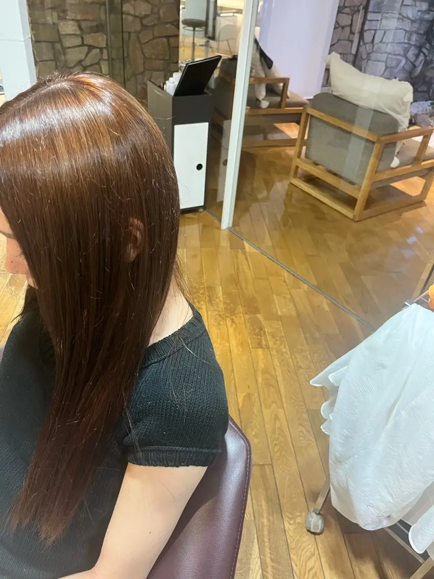 ロング カラー 大瀬 敬子🌿のヘアスタイル