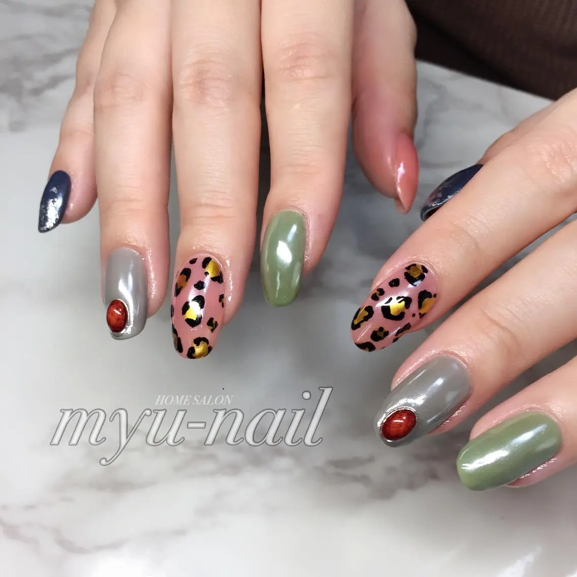 ネイル ホームサロン myu-nailのネイルデザイン