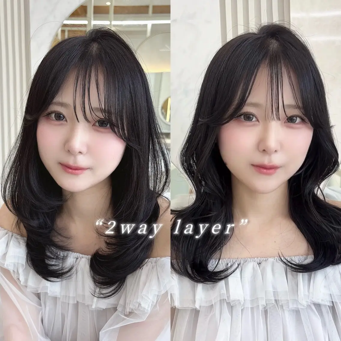 ミディアム 鈴木 彩莉のヘアスタイル
