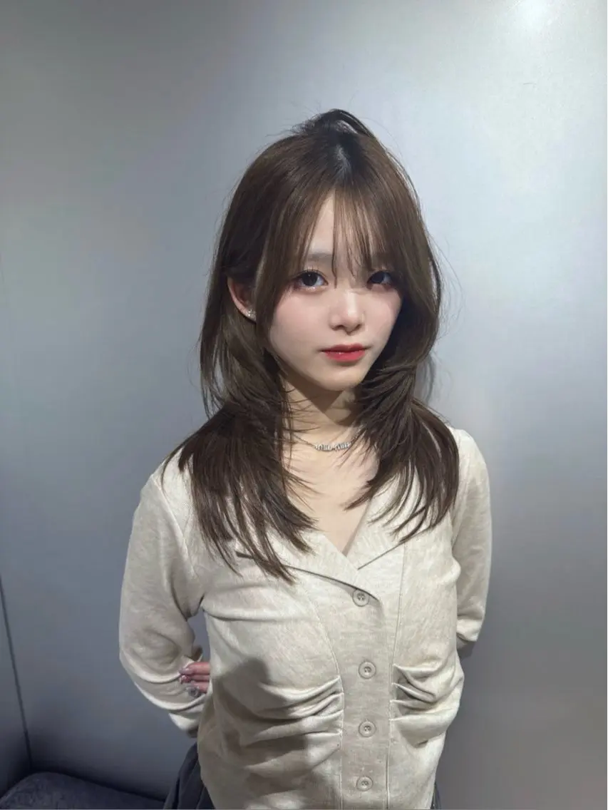 セミロング カラー トリートメント 【⭐️レイヤーカット 髪質改善⭐️】長谷川のヘアスタイル